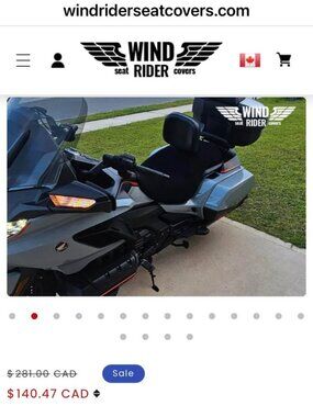 Wind Rider Cooling double Seat cover